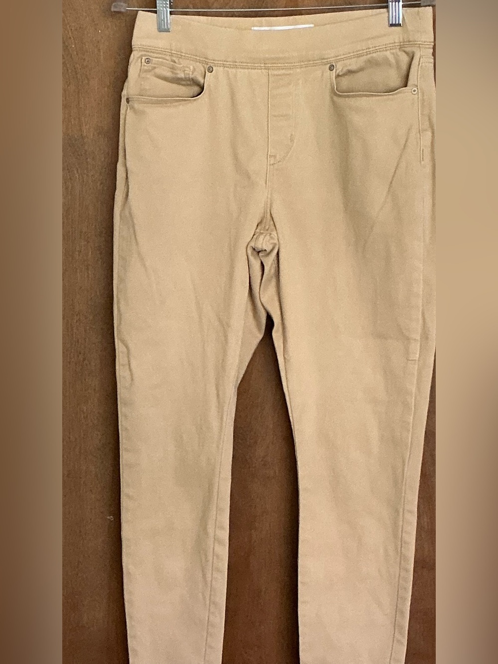Signatural By Levi Strauss Simply Stretch Shaping Pull On Super Skinny Tan 12
